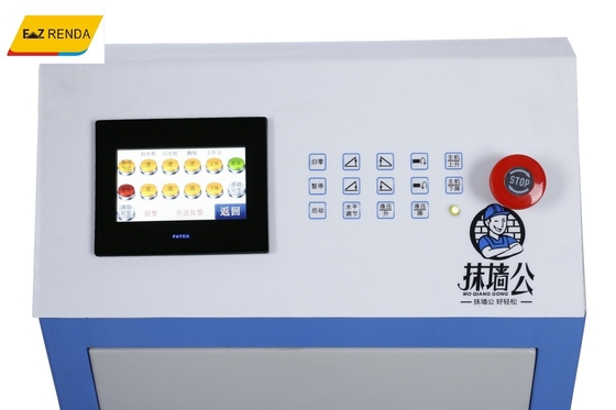 SMART Control دیوار گچ کاری رندر ماشین فلپ هیدرولیک اتوماتیک