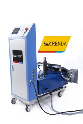 50 / 60HZ دستگاه گچ کاری دیوار با صفحه لمسی / دستگاه اسپری سیمان